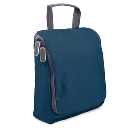 Large Hanging Navy Blue Wash Bag