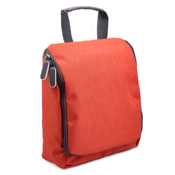 Large Hanging Orange Wash Bag