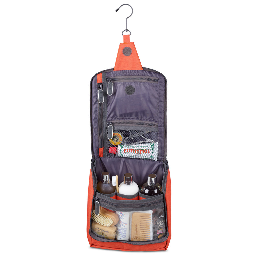 noome® Large Hanging Orange Toiletry Wash Bag